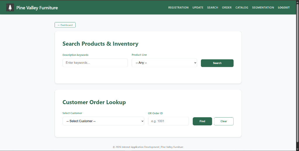 Search Page